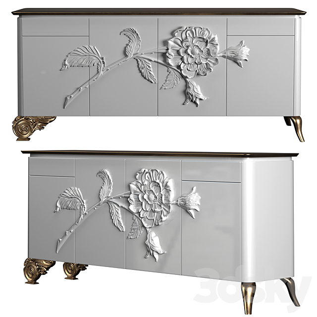 Rozzoni Mobili Sideboard St135 3DSMax File - thumbnail 1