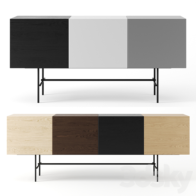 Rubycon Sideboard by ARFLEX 3DSMax File - thumbnail 1