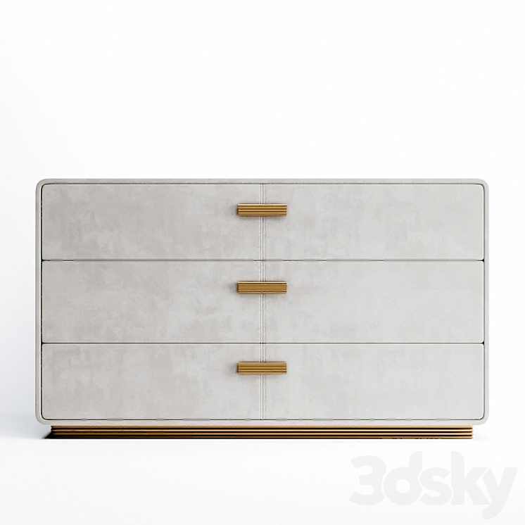 Rugiano club Chest Of Drawers 3DS Max - thumbnail 1