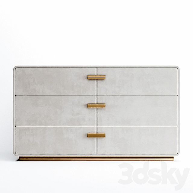 Rugiano club Chest Of Drawers 3DSMax File - thumbnail 1