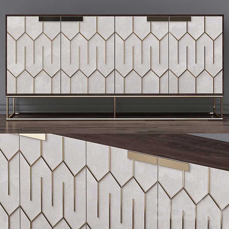 Runway Panche Sideboard See More by Fine Furniture Design 3DS Max - thumbnail 1