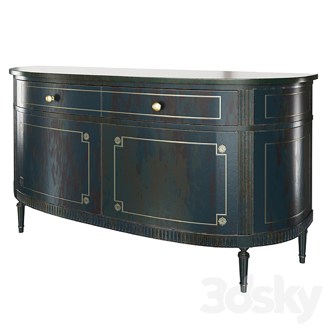 Salda Louis XVI Sideboard 3DSMax File - thumbnail 1