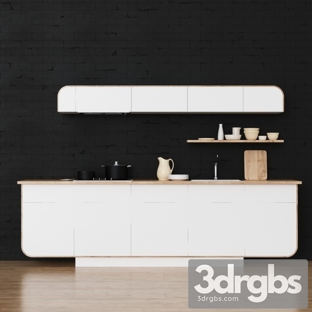 Scavolini Kitchen Cabinet 3dsmax Download - thumbnail 1