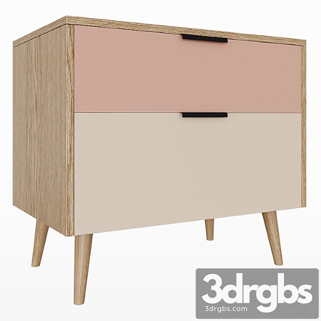 Sd bedside table sk design olson wood 2 - thumbnail 1