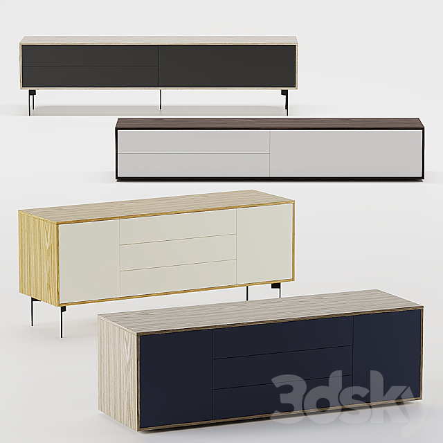 SD TV stands SK Design Borge 3DSMax File - thumbnail 1