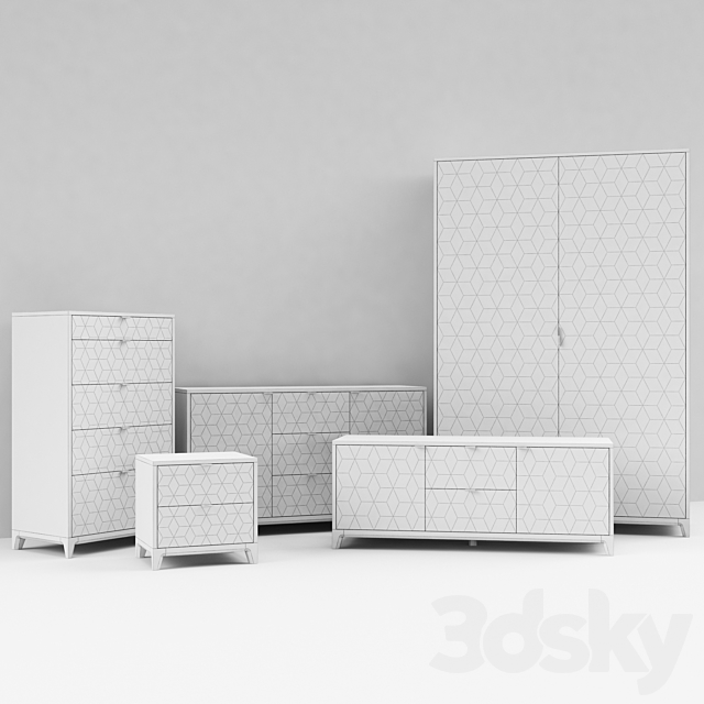 set Case 3DSMax File - thumbnail 3