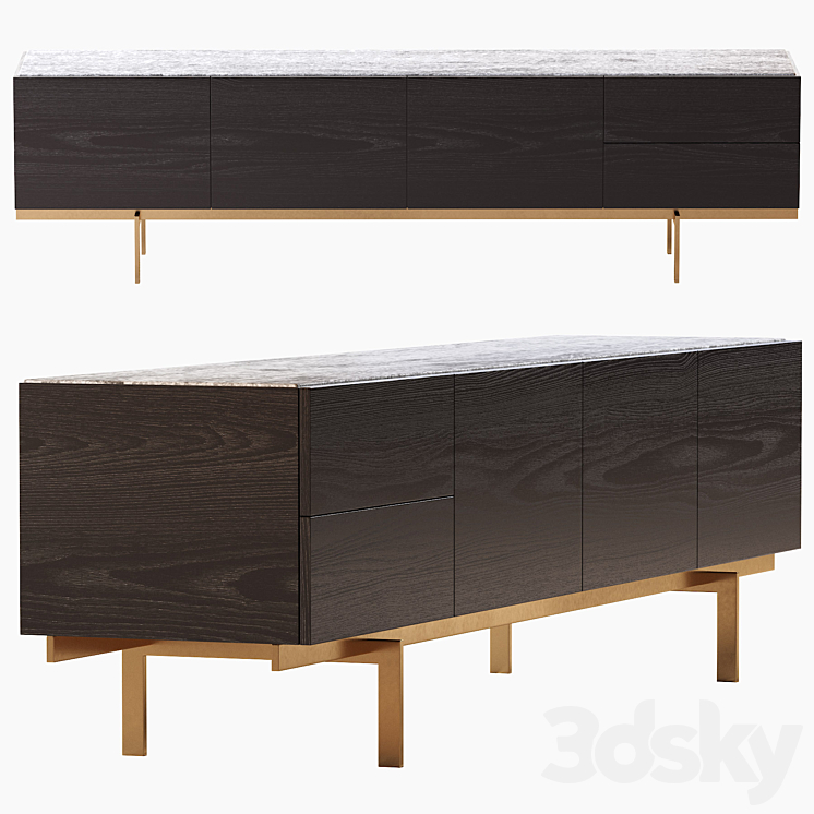 Shoreline Sideboard by MT Studio for Modern Times 2018 Australia 3DS Max - thumbnail 2