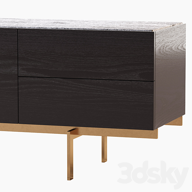 Shoreline Sideboard by MT Studio for Modern Times. 2018. Australia 3DSMax File - thumbnail 3