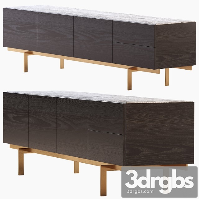 Shoreline sideboard by mt studio for modern times, 2018, australia - thumbnail 1