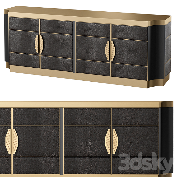 Sicis Savoy Sideboard 3DS Max - thumbnail 1