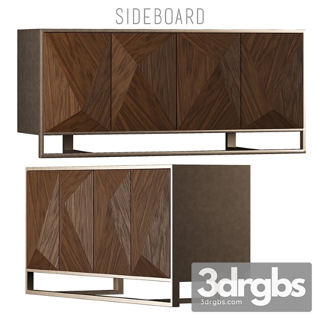 Sideboard 108 3dsmax Download - thumbnail 1