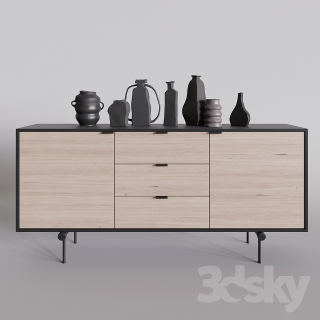 Sideboard 3DS Max - thumbnail 3