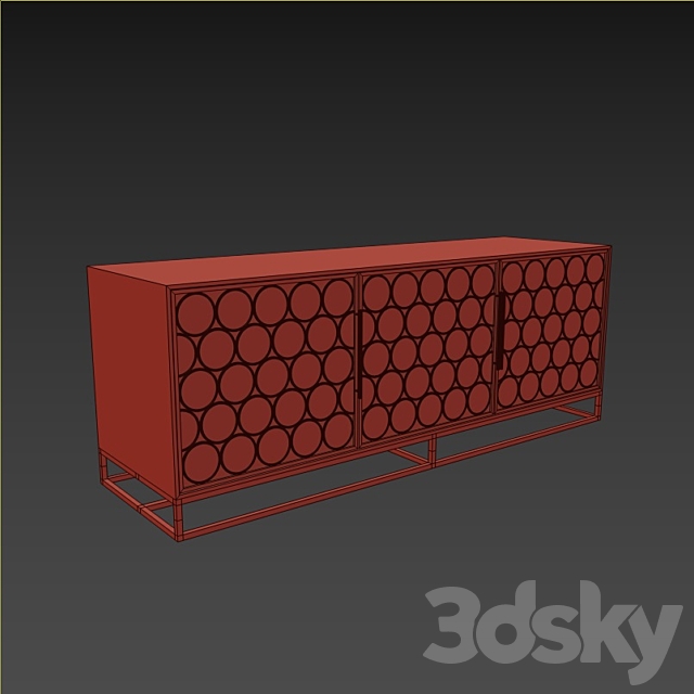 sideboard 5 3DSMax File - thumbnail 3