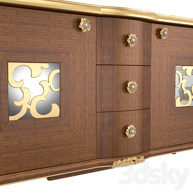 Sideboard coll B Frandiss 2017 3DS Max Model - thumbnail 3