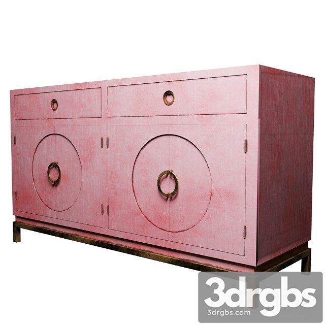 Sideboard Disk Pink 3dsmax Download - thumbnail 1