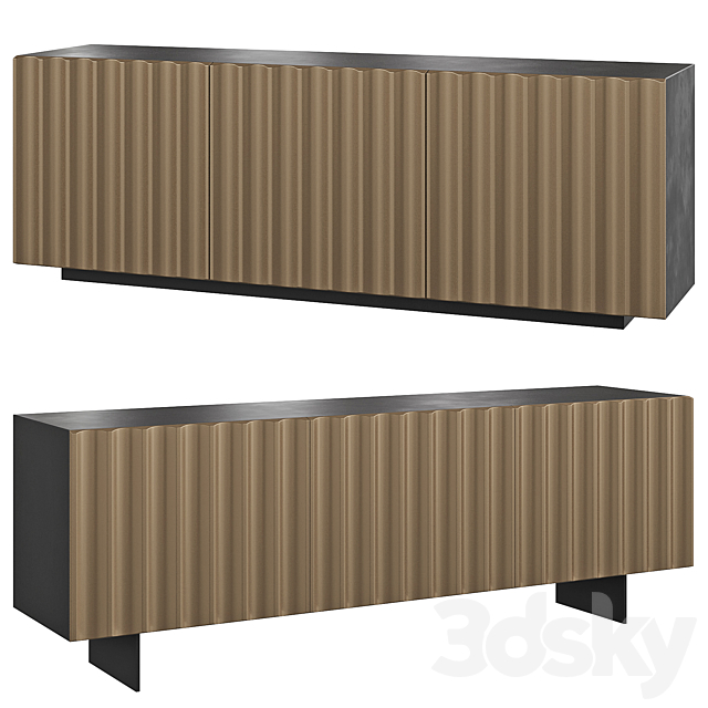 Sideboard Dorian 3ds Max - thumbnail 1