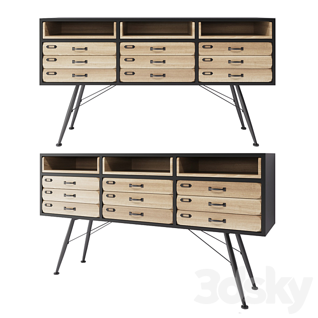 Sideboard Free La Forma (Julia Grup) 3DSMax File - thumbnail 1