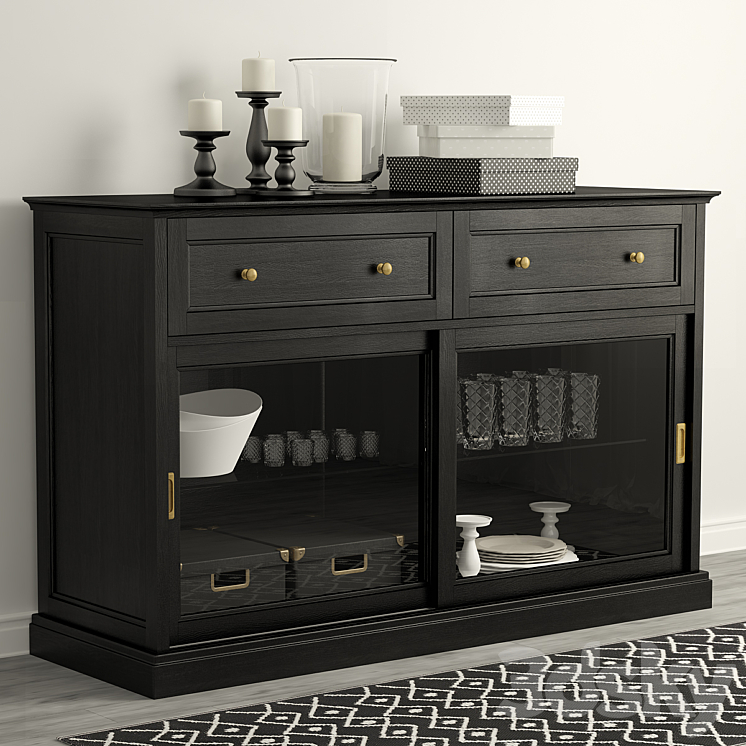 Sideboard Ikea Malsho. 3DS Max - thumbnail 1