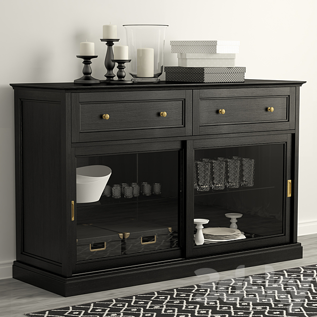 Sideboard Ikea Malsho. 3DSMax File - thumbnail 1