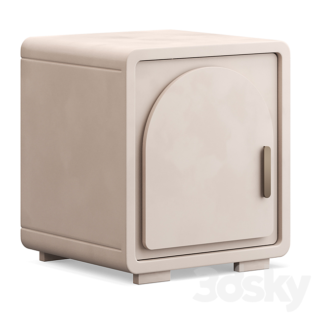 Sideboard Josiah Nightstand 3ds Max - thumbnail 1