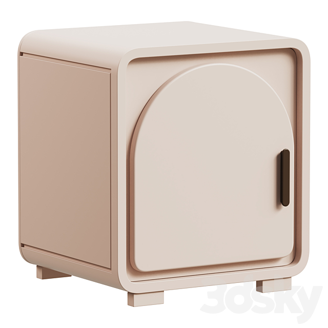 Sideboard Josiah Nightstand 3DSMax File - thumbnail 1