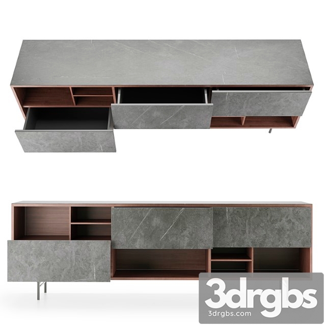 Sideboard Manhanttan BoConcept 3dsmax Download - thumbnail 1