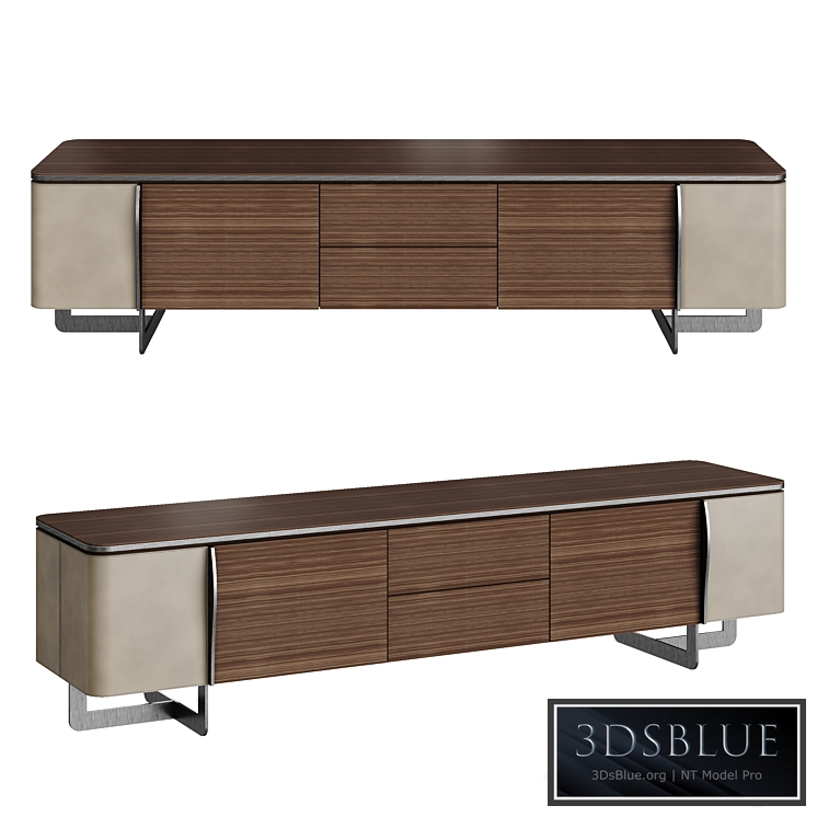 Sideboard OAK NOHO 3DS Max - thumbnail 3