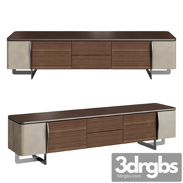 Sideboard Oak Noho 3dsmax Download - thumbnail 1