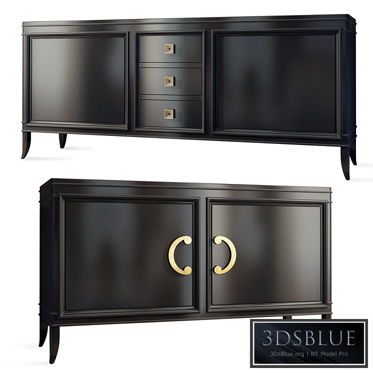 Sideboard \/ sideboard Olimpia .Sideboard accent dresser by ISABELLA COSTANTINI 3DS Max - thumbnail 3