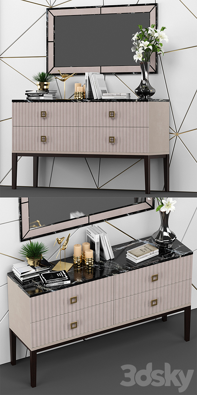 Sideboard_Artdeco_set 3DSMax File - thumbnail 2