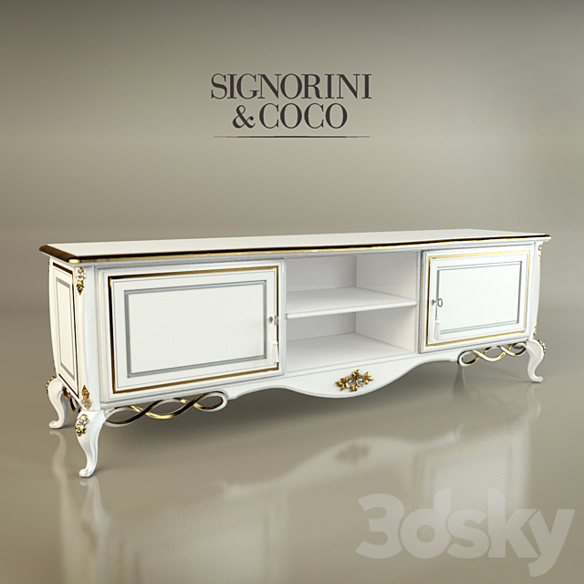 signorini & coco forerver tv cabinet 3DSMax File - thumbnail 1