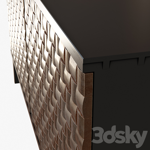 Sinclair Sideboard CF61016 3DSMax File - thumbnail 2