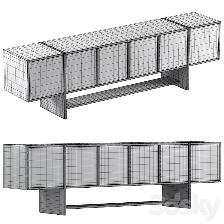 Sira Credenza 3DS Max - thumbnail 2