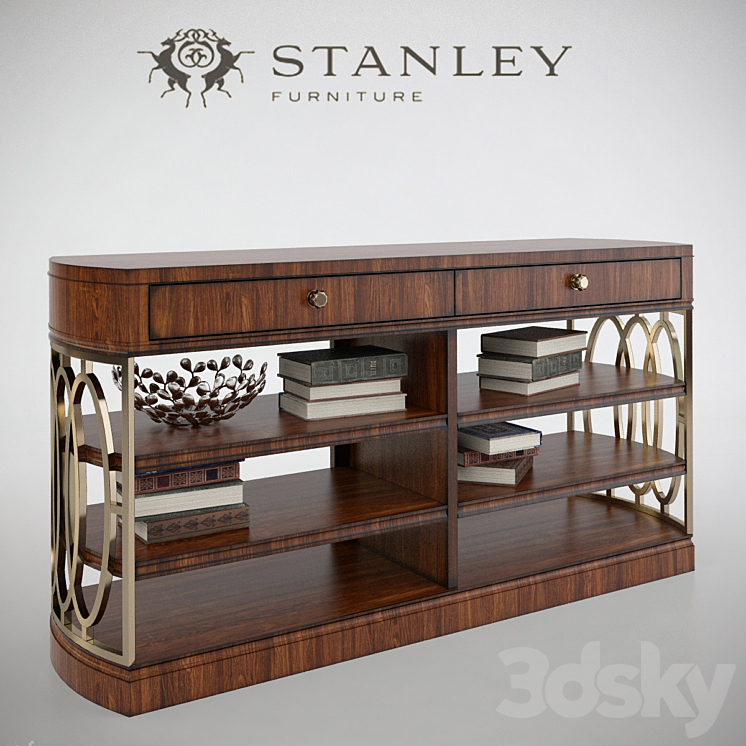 Stalney Furniture Avalon Heights Console Table 3DS Max - thumbnail 1