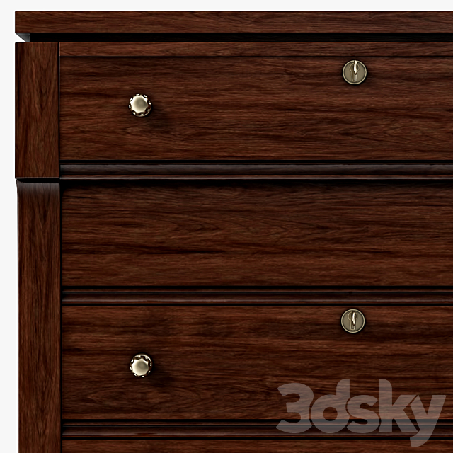 Stanley Furniturte Avalon Night Stand 3DSMax File - thumbnail 3