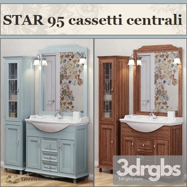 Star 95 Cassetti Centrali 3dsmax Download - thumbnail 1