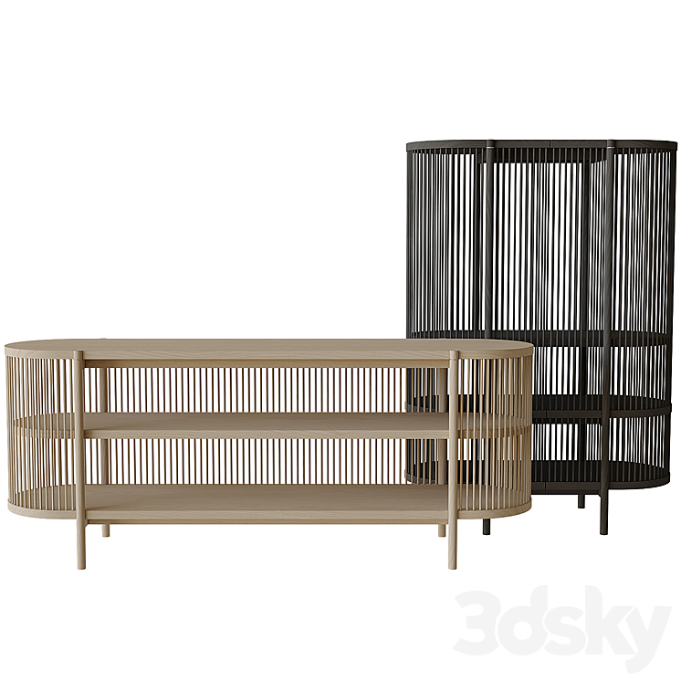 Studiotwentyseve Sideboard Cabinet 3DS Max Model - thumbnail 1