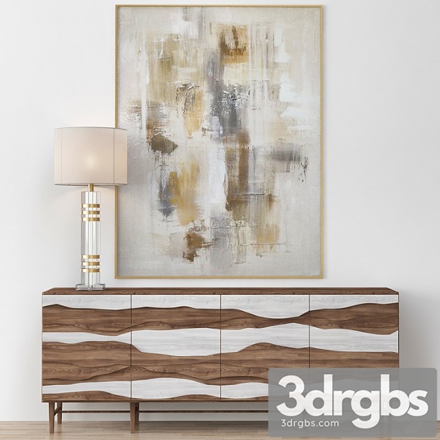 Sutton place sideboard – john richard 2 3dsmax Download - thumbnail 1