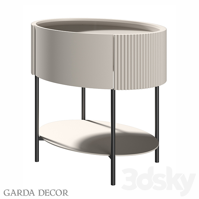 TABLE SCALA WITH MATT TOP 77IP-NS2072 Garda Decor 3DS Max Model - thumbnail 2