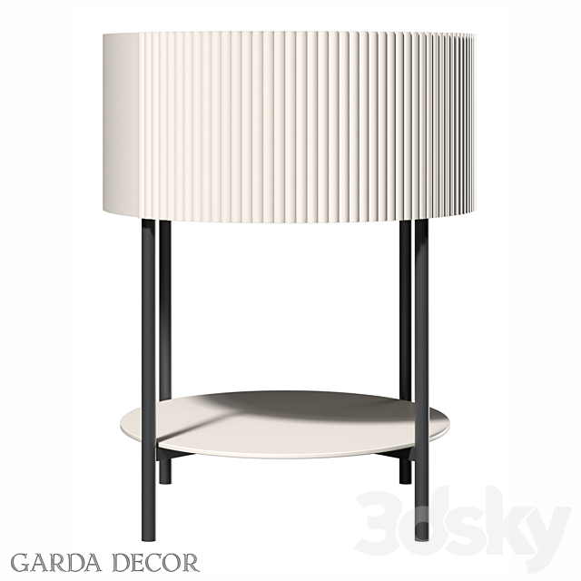 TABLE SCALA WITH MATT TOP 77IP-NS2072 Garda Decor 3DS Max Model - thumbnail 3