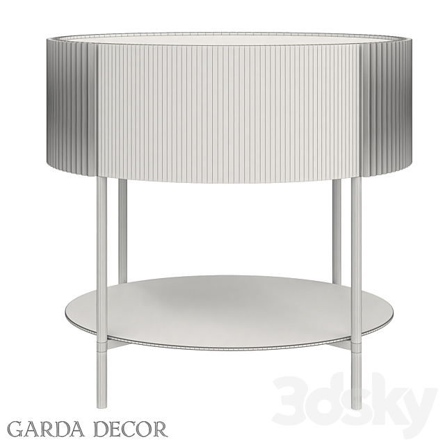 TABLE SCALA WITH MATT TOP 77IP-NS2072 Garda Decor 3DS Max Model - thumbnail 4