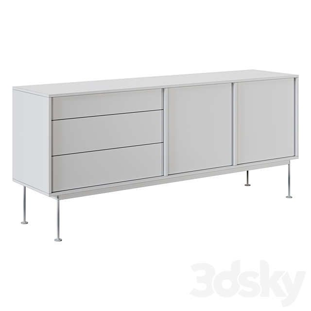 TEULAT – Yoko Sideboard 2 3DS Max Model - thumbnail 3