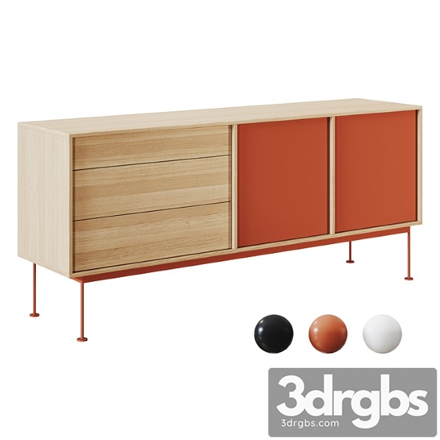 Teulat Yoko Sideboard 2 3dsmax Download - thumbnail 1