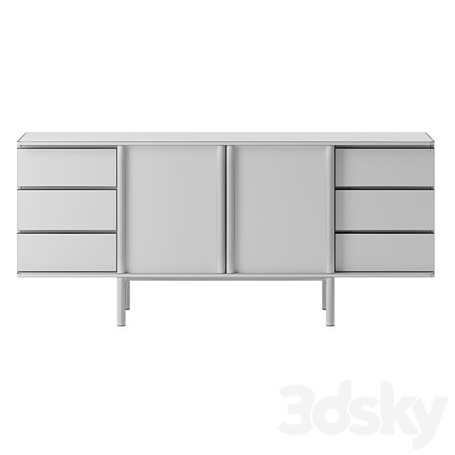 The Rikyu Sideboard by Ariake 3DSMax File - thumbnail 2