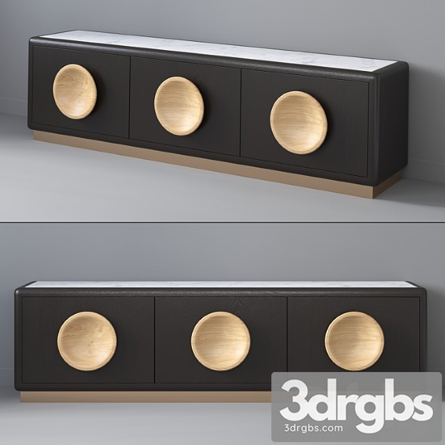 Theodore Alexander Collins Tv Cabinet 3dsmax Download - thumbnail 1