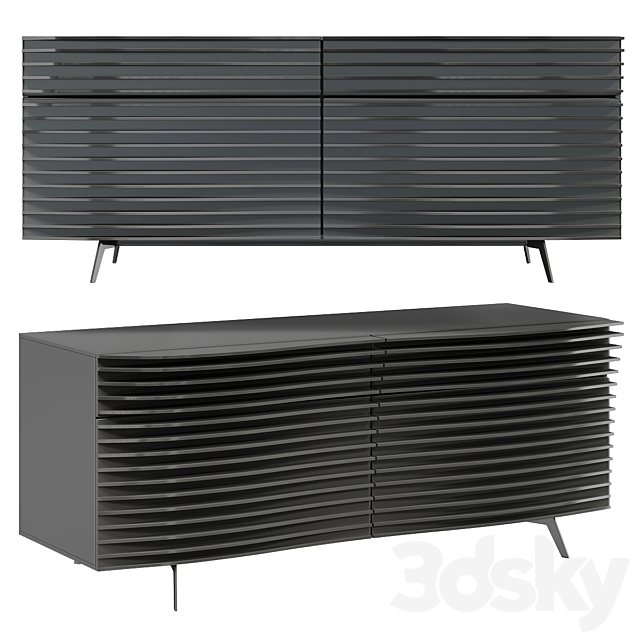 Tide buffet sideboard by karim rashid 3DSMax File - thumbnail 1