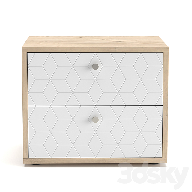 Tonheim bedside table 3DSMax File - thumbnail 2