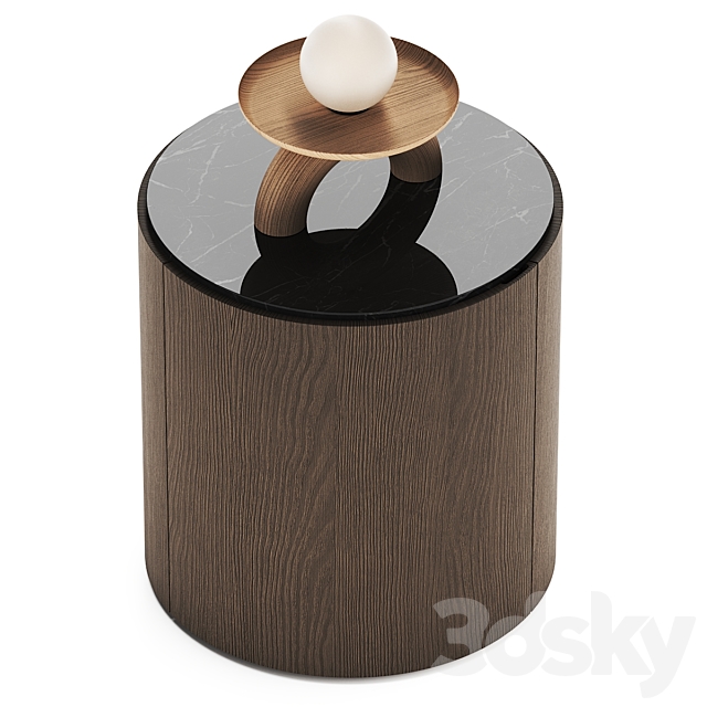 Top Lema Bedside Cabinet 3DSMax File - thumbnail 2