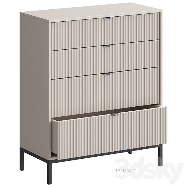 Travis chest of drawers Divan.ru 3DS Max Model - thumbnail 2