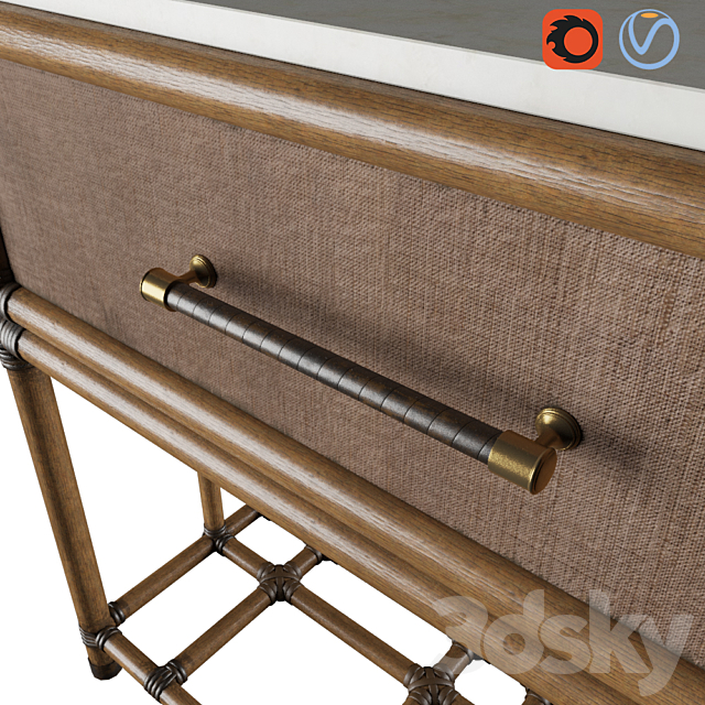 Tropical_Cordoba Open Nightstand 3DSMax File - thumbnail 3